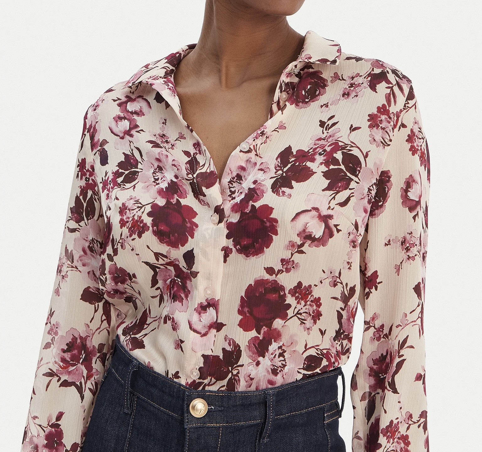 GUESS JEANS CAMICIA DONNA