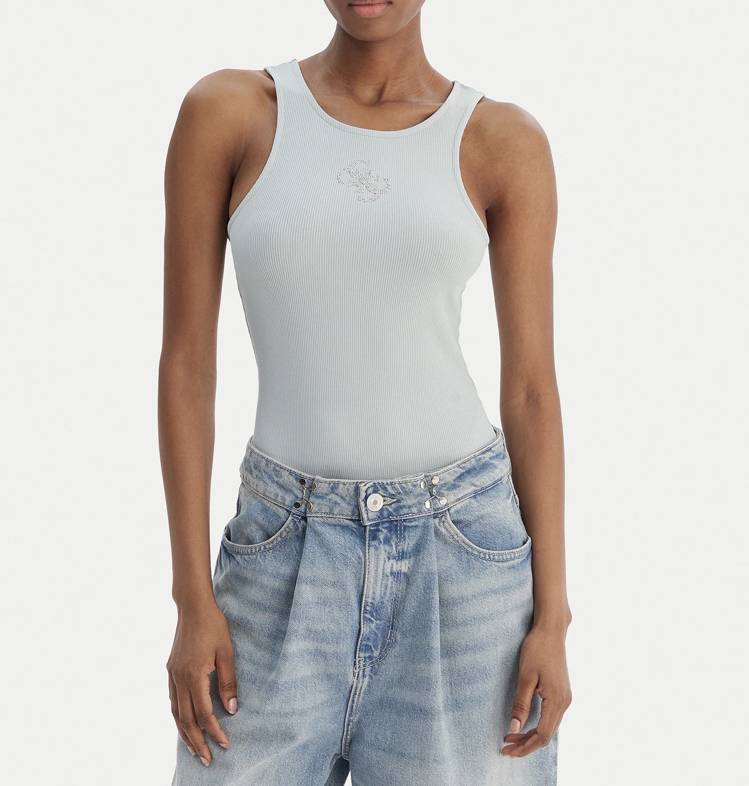 GUESS JEANS CANOTTA DONNA