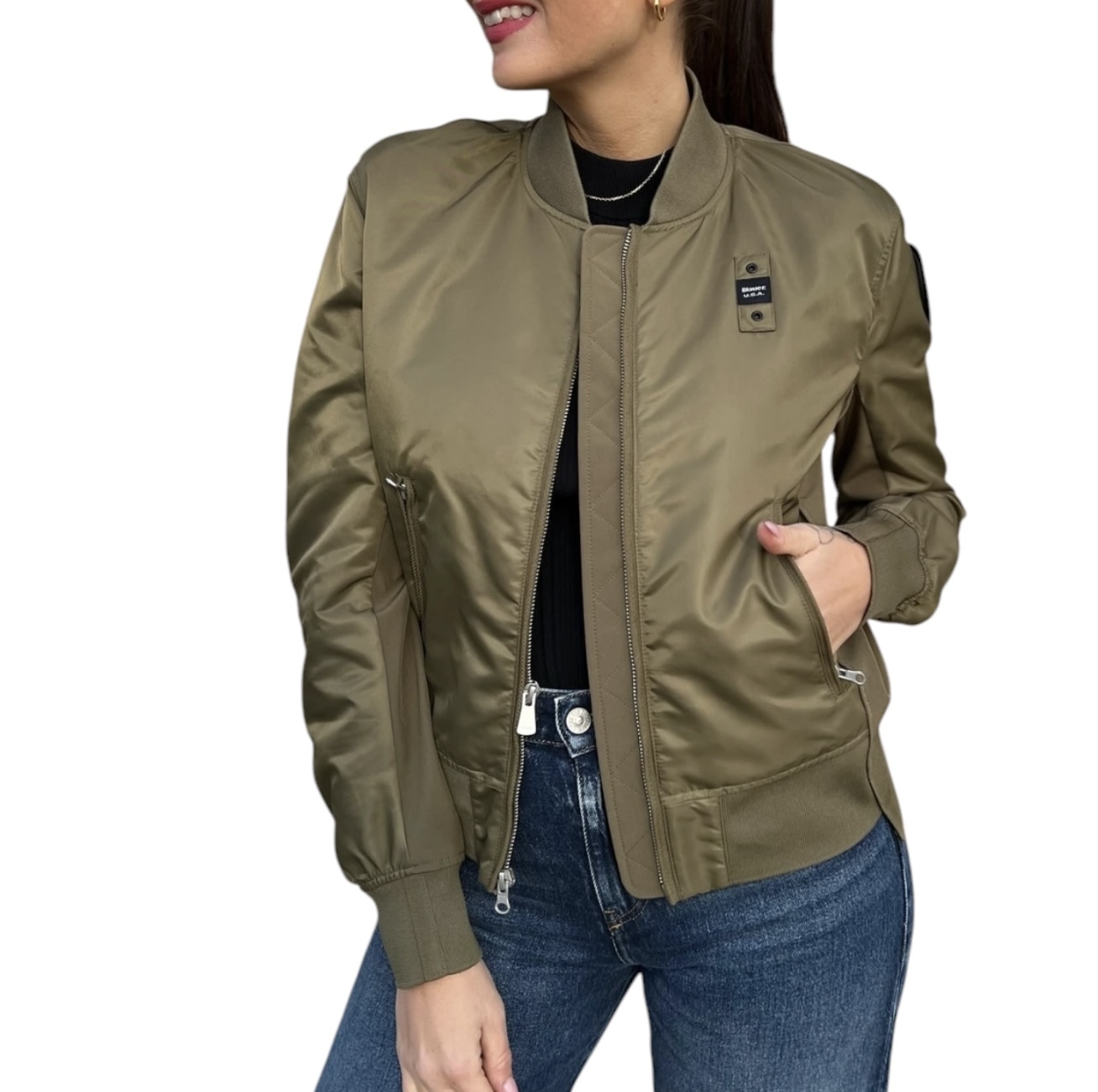 Blauer Giubbino Donna 25sbldc01221-007108