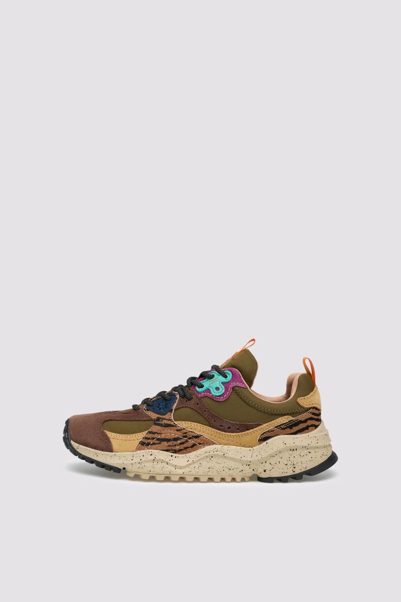 FLOWER MOUNTAIN WAVE UNI SUEDE NYLON PONY