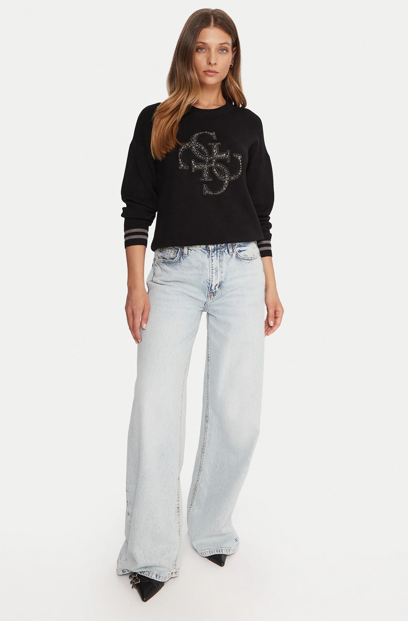 GUESS JEANS PULLOVER DONNA