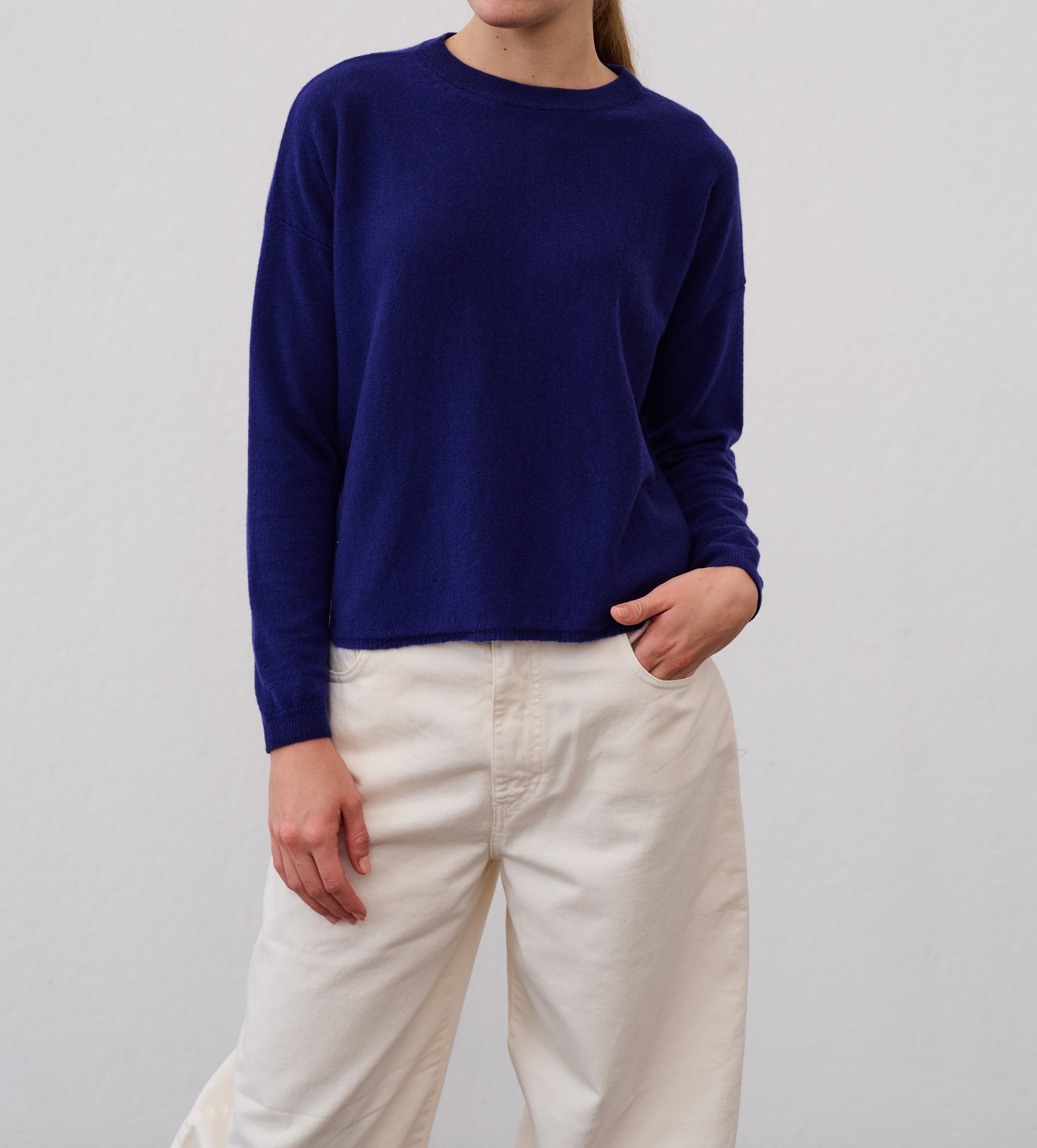 floor Maglia girocollo manica lunga lana merinos extra fine