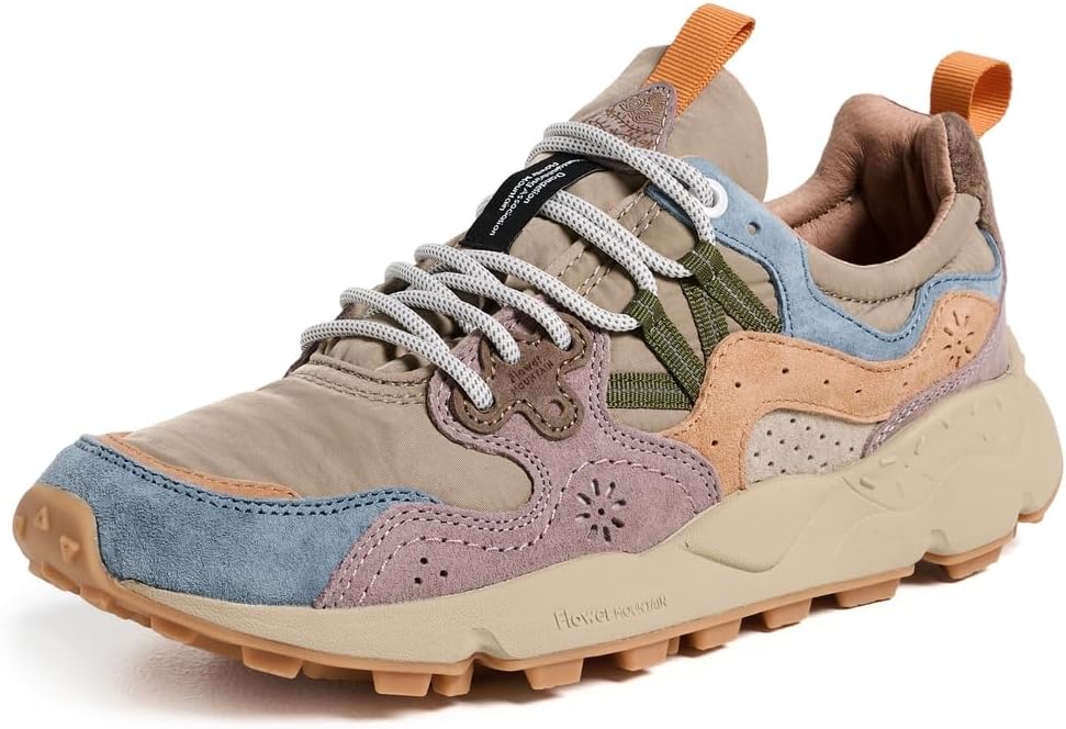 flower mountain YAMANO 3 UNI PETROL-GREY-LIGHT PAPAYA