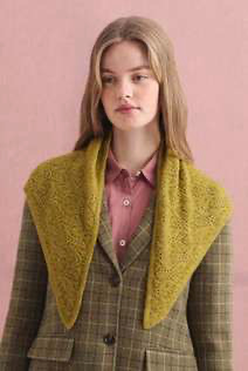 nice things paloma OPENWORK TRIANGULAR STEL LIME