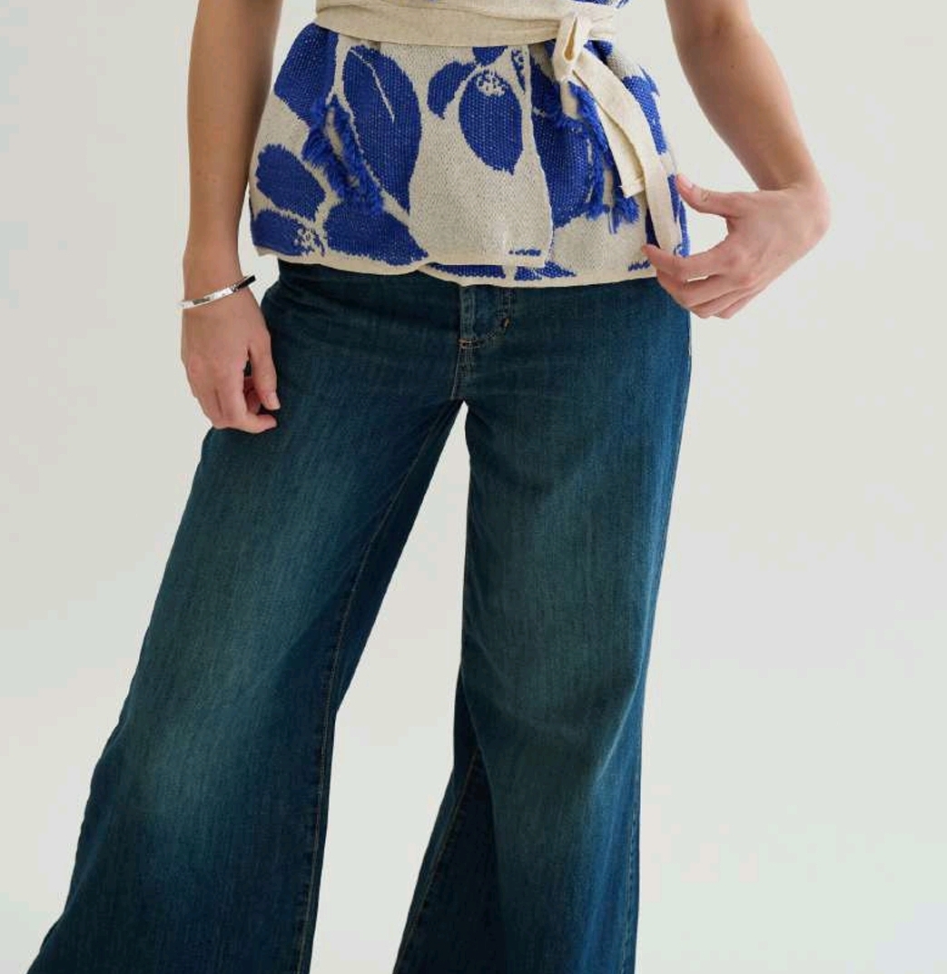 floor Trousers Denim Slegato