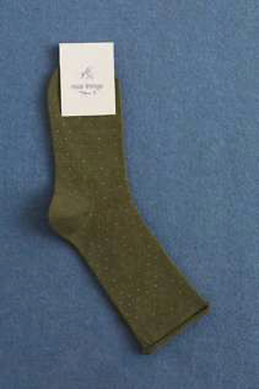 nice things paloma MULTICOLOR MINI DOTS SOCKS LIGHT KHAKI GREEN
