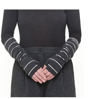neirami MANICOTTI MIDI  STRIPE TWIG