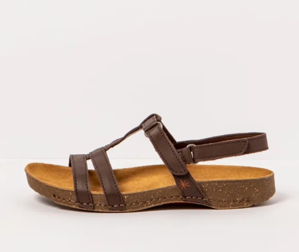 ART 0946 nappa brown/I breathe