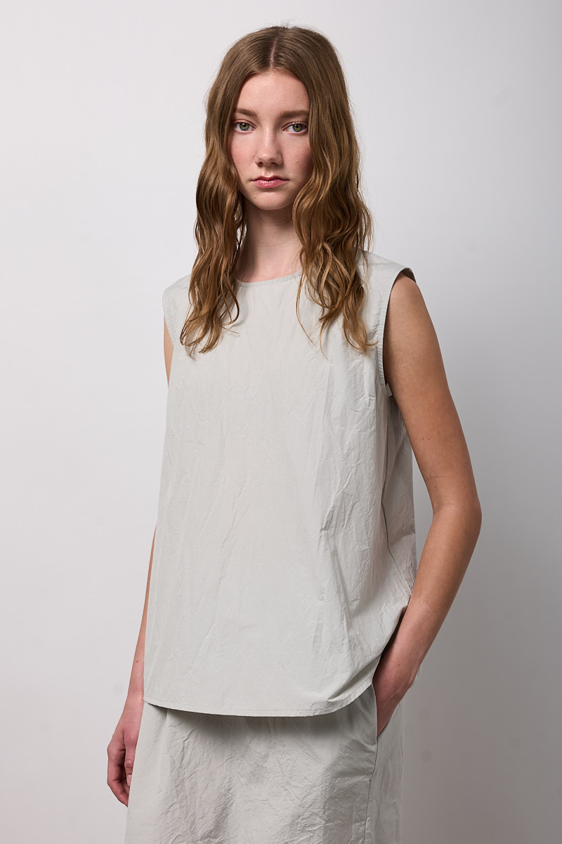 neirami TOP GIROCOLLO PIEGHE DIETRO