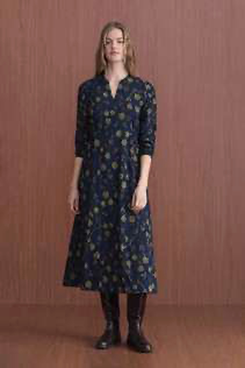 nice things paloma LONG DRESS NAVY