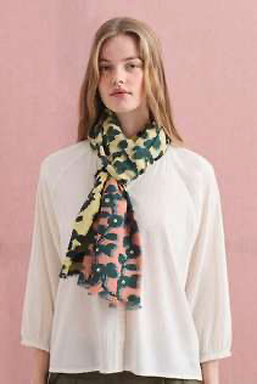 nice things paloma WOOL FOULARD ECRU