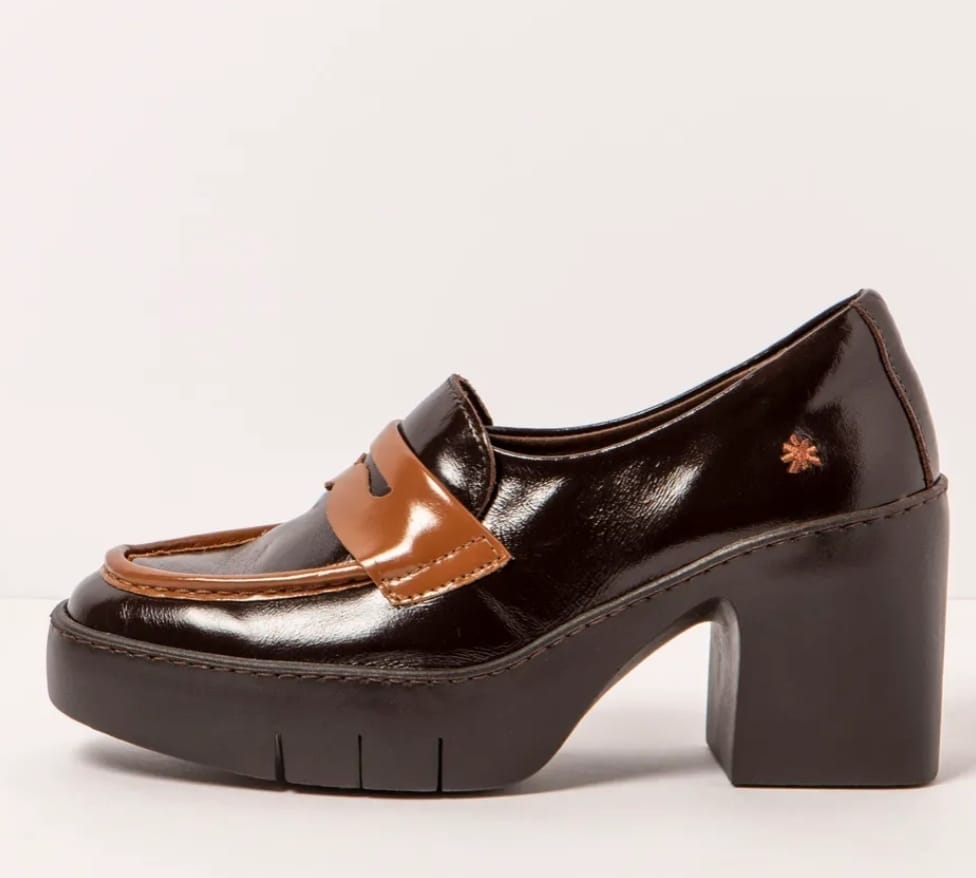 ART 1654 NAPPA SHINNY BROWN-CARAMEL/SOFIA