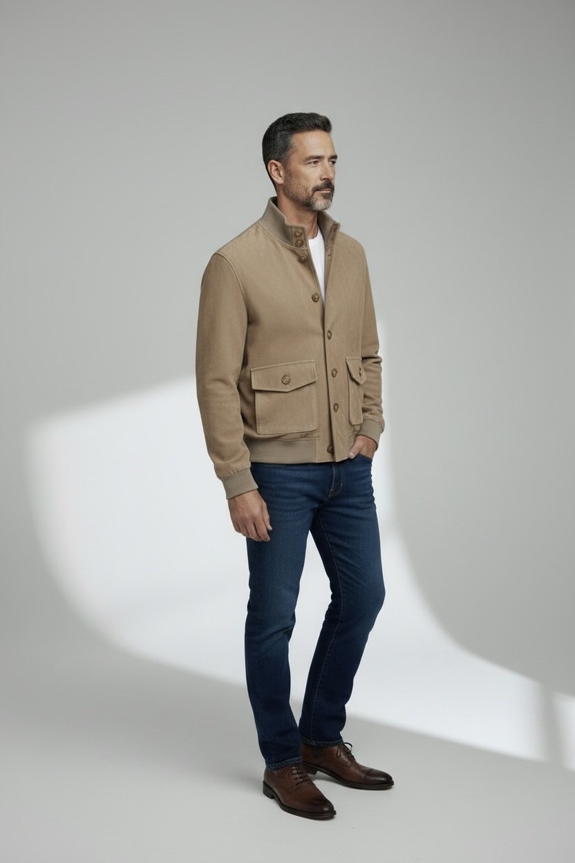 BLUSOTTO GIACCA PELLE Uomo | MATS-CAMOSCIO