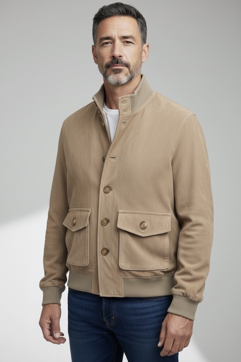 BLUSOTTO GIACCA PELLE Uomo | MATS-CAMOSCIO