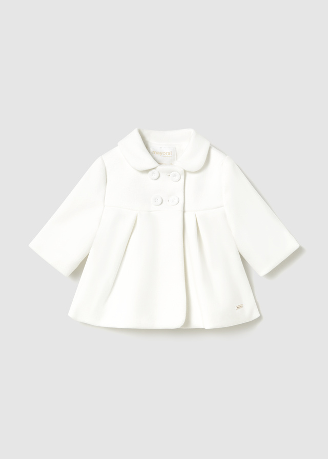 Mayoral Newborn Cappotto Cappotto In Panno Bimba