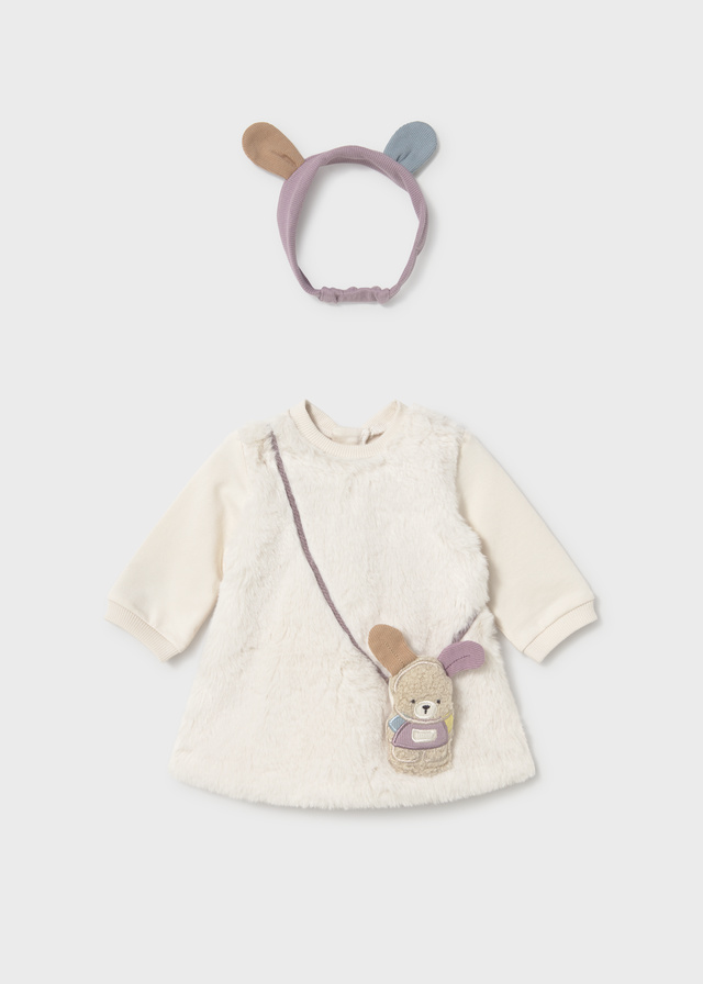 Mayoral Newborn Abito Combinato Bimba