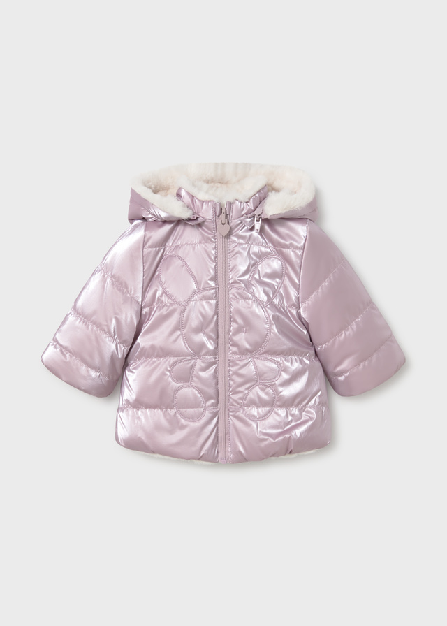 Mayoral Newborn Cappotto Reversibile Bimba