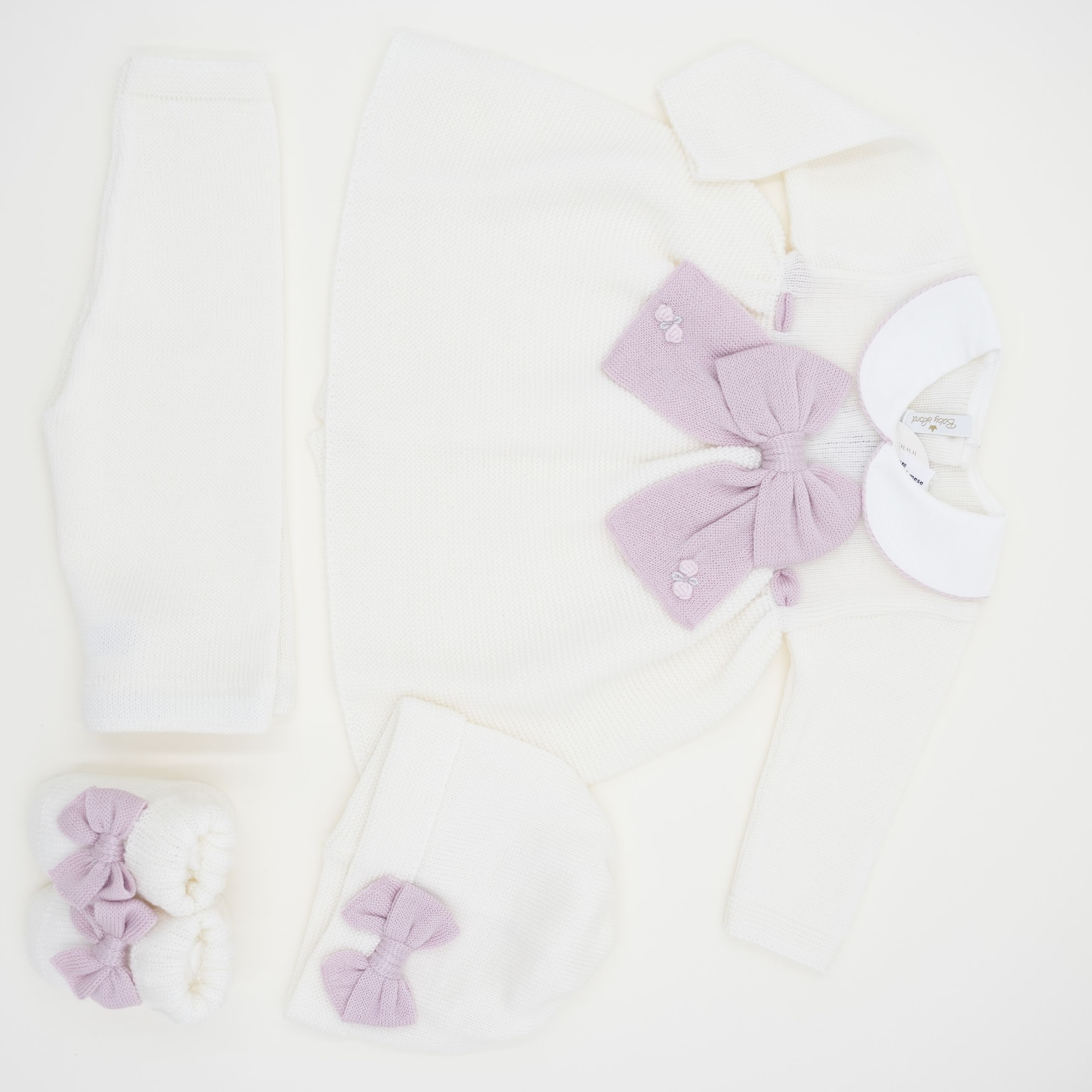 Baby Lord Accessori Abbigliamento Completo 4 Pezzi Corredino Bimba