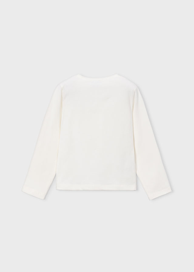 Mayoral T-shirt Manica Lunga Bambine E Ragazze