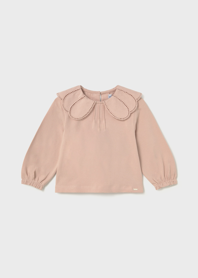 Mayoral T-shirt Con Colletto Bimba