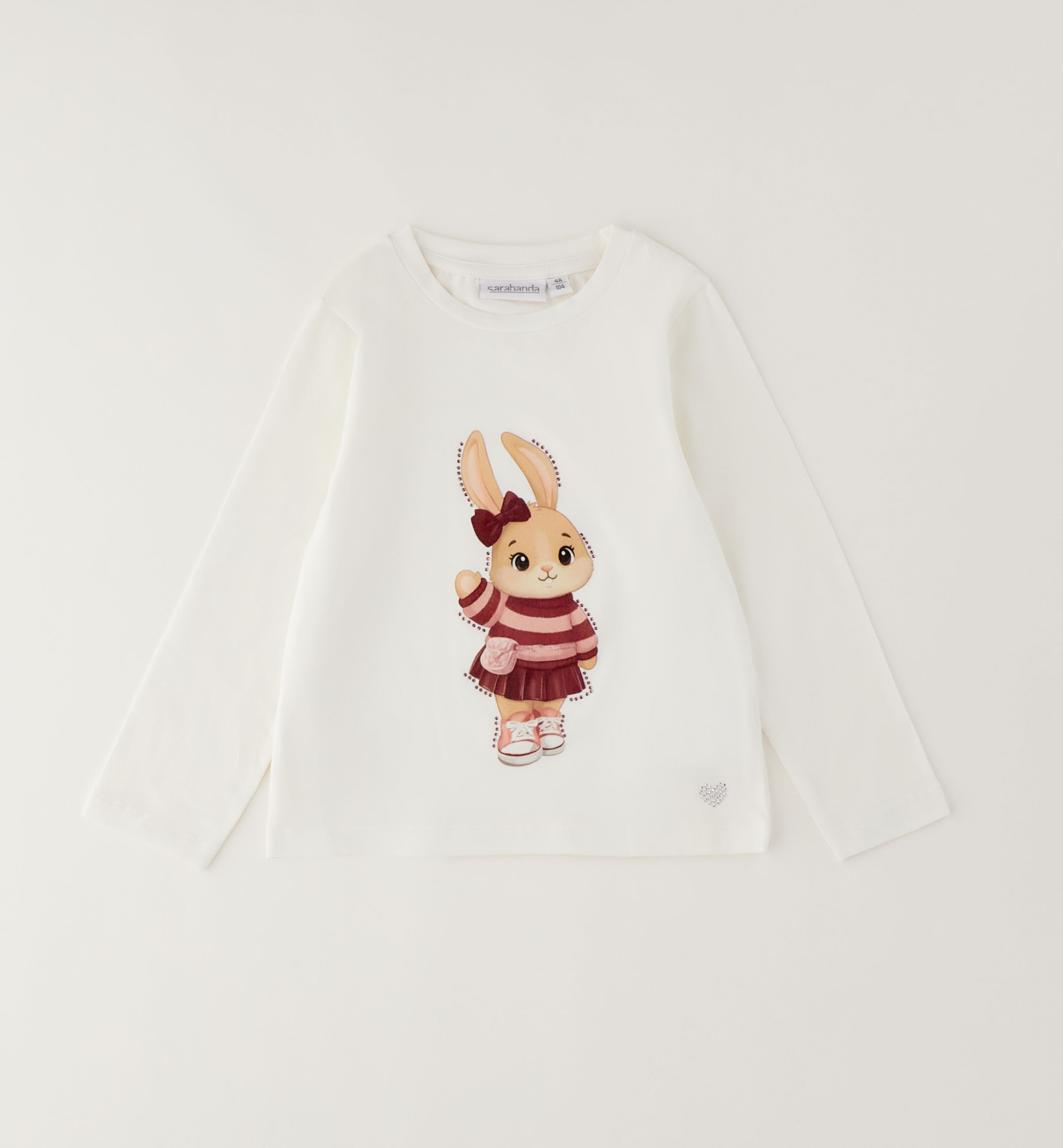 Sarabanda T-shirt Manica Lunga Bambine E Ragazze