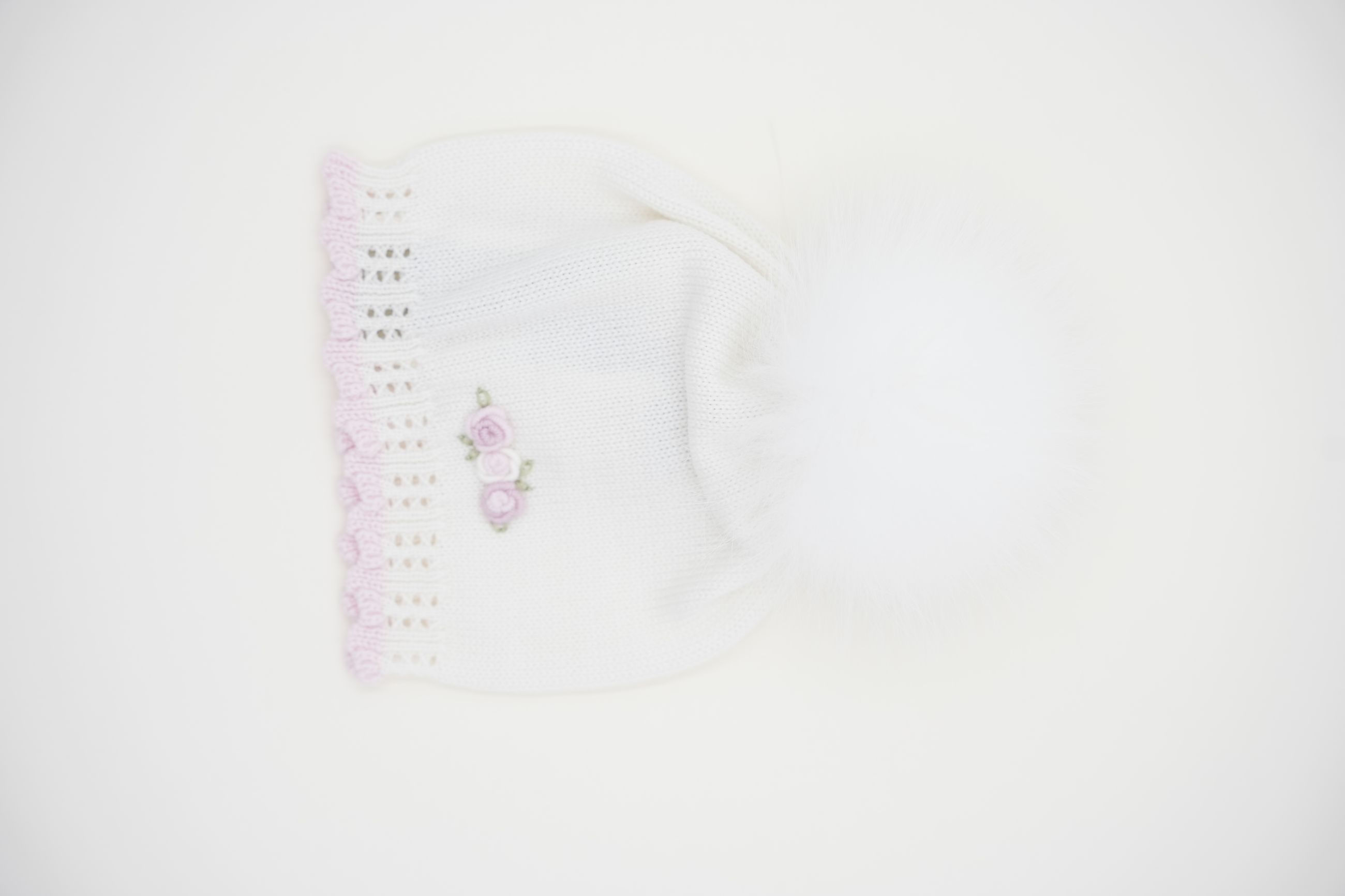 Marlù Accessori Abbigliamento Cappellino Corredino Bimba
