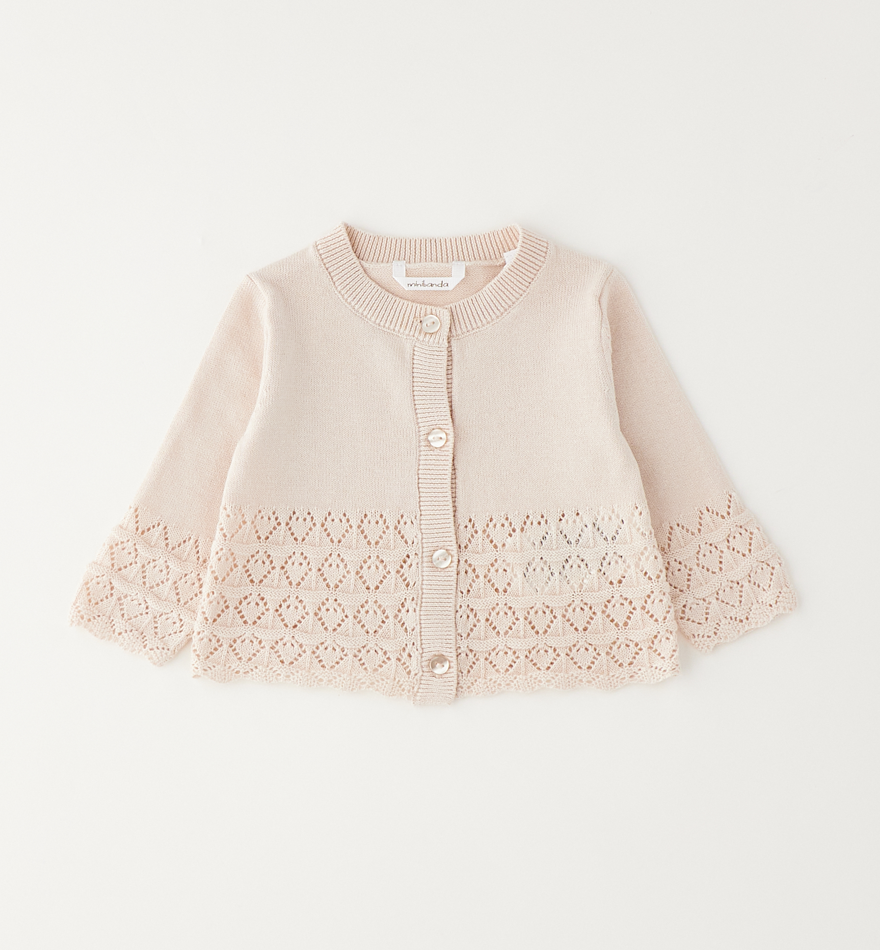Minibanda Maglia Cardigan Bimba