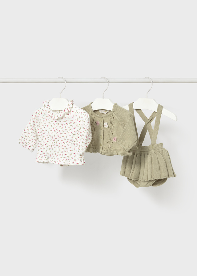 Mayoral Newborn Completo Gonna + Blusa Bimba