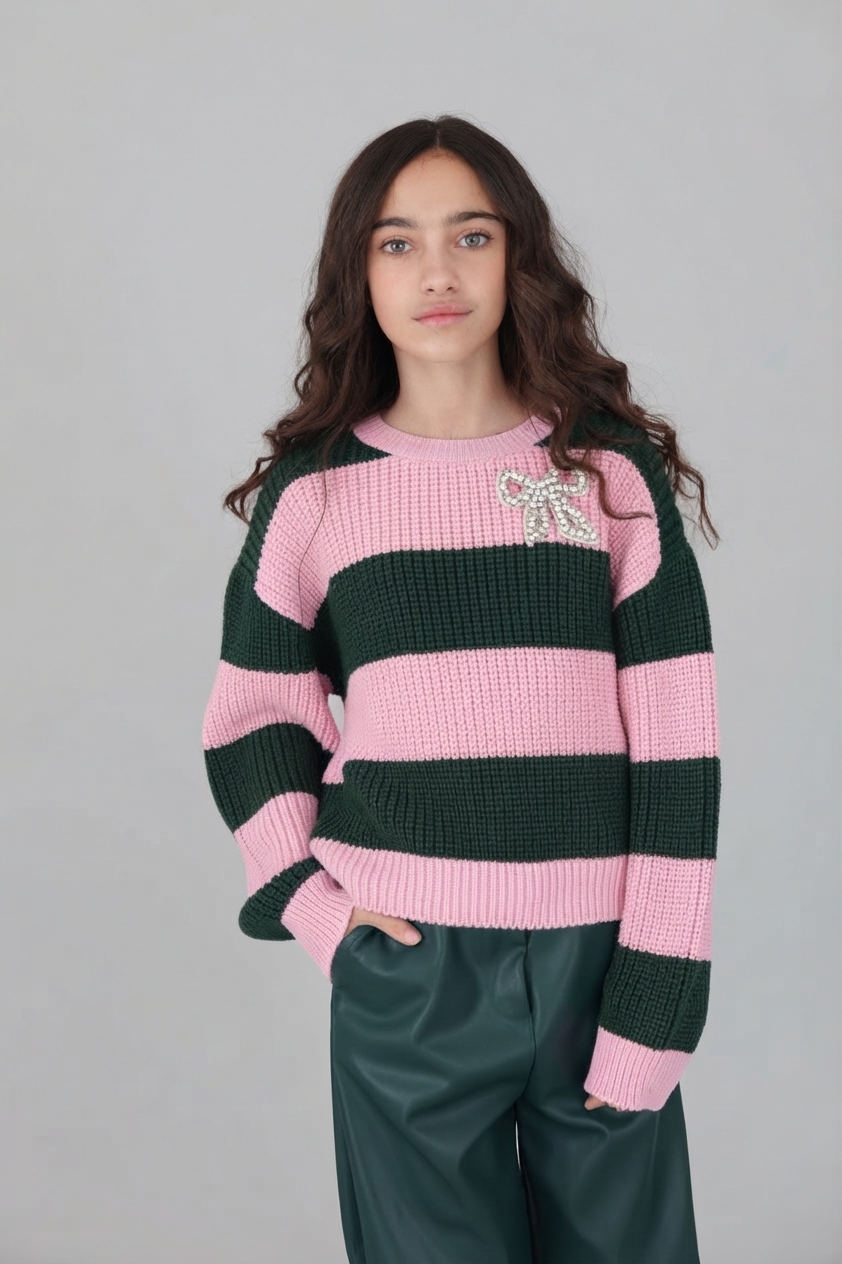 Naida Maglia Girocollo Ragazza