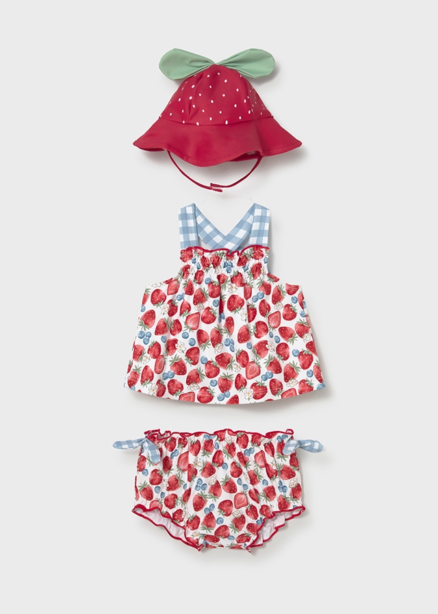 Mayoral Newborn Costume Da Bagno Costume E Cappello Bimba