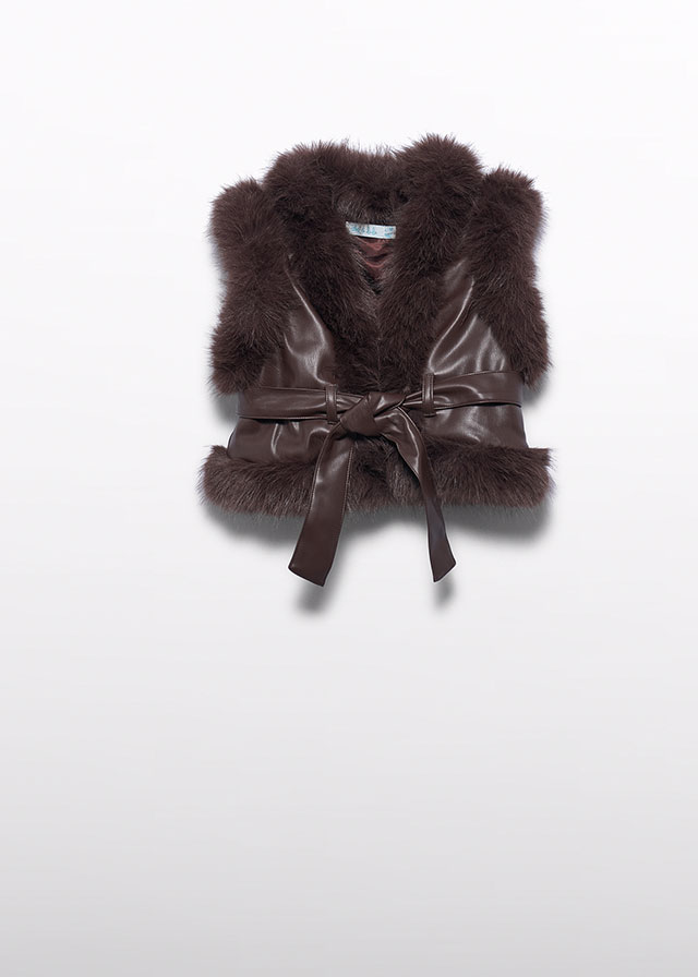 Abel & Lula Cappotto Gilet Bambine E Ragazze