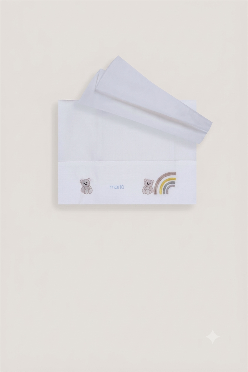 Marlù Accessori Abbigliamento Lenzuola Per Culla Corredino Bimbo