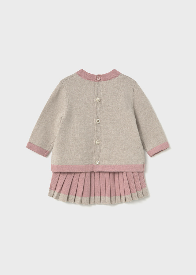Mayoral Newborn Completo Gonna + Maglia Bimba
