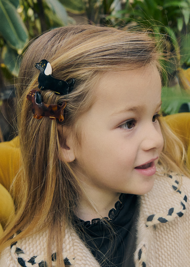 Abel & Lula Accessori Abbigliamento Set 2 Fermagli Bambine E Ragazze