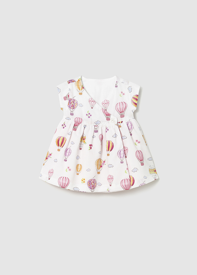 Mayoral Newborn Abito Reversibile Bimba