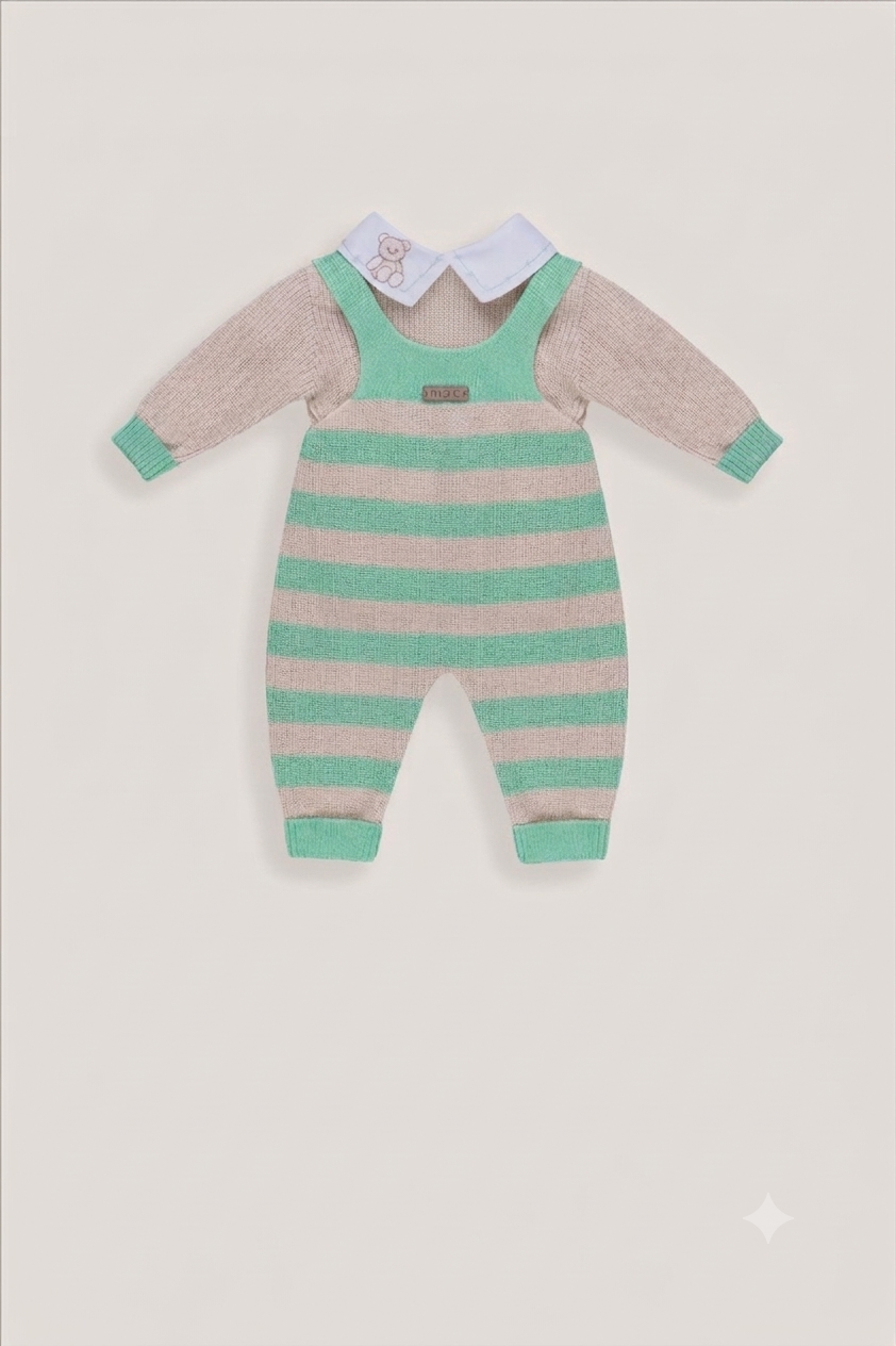 Marlù Accessori Abbigliamento Completo 2 Pezzi Corredino Bimbo