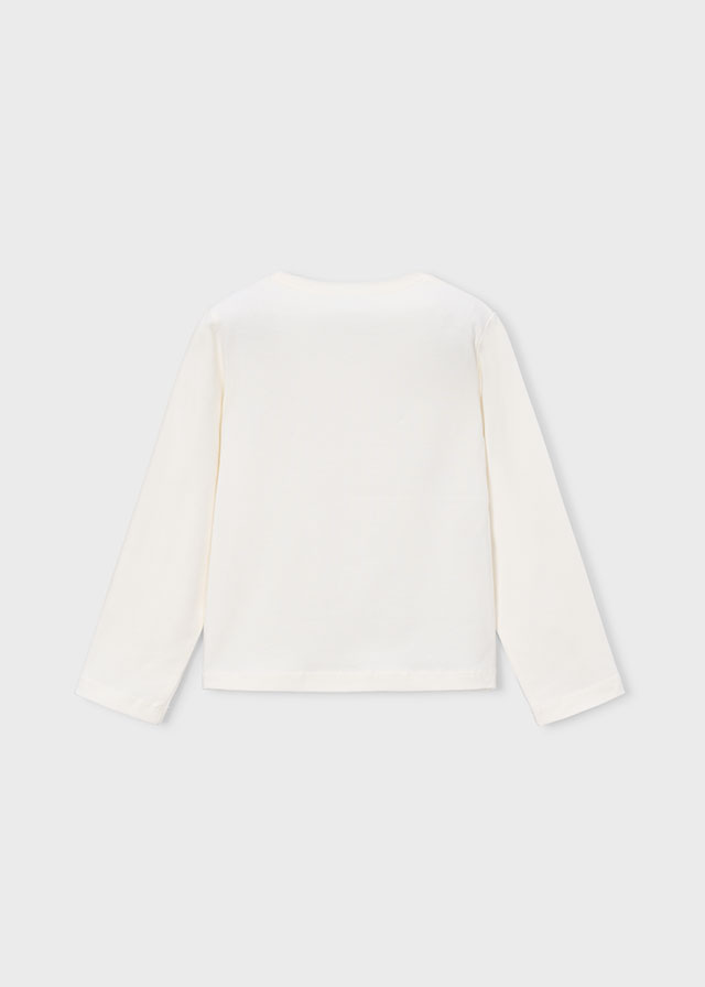 Mayoral T-shirt Manica Lunga Bambine E Ragazze