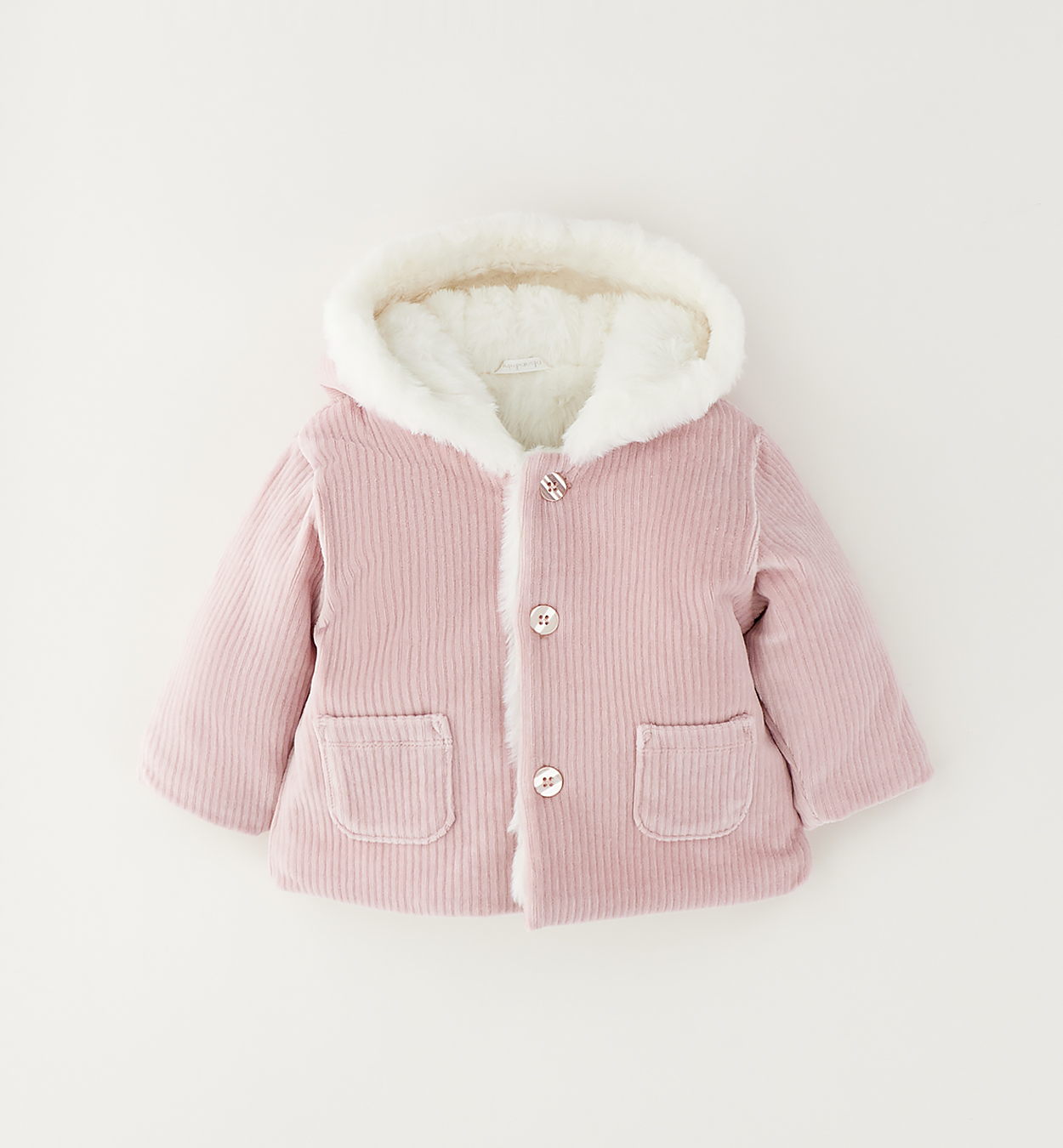 Minibanda Cappotto Con Cappuccio Bimba