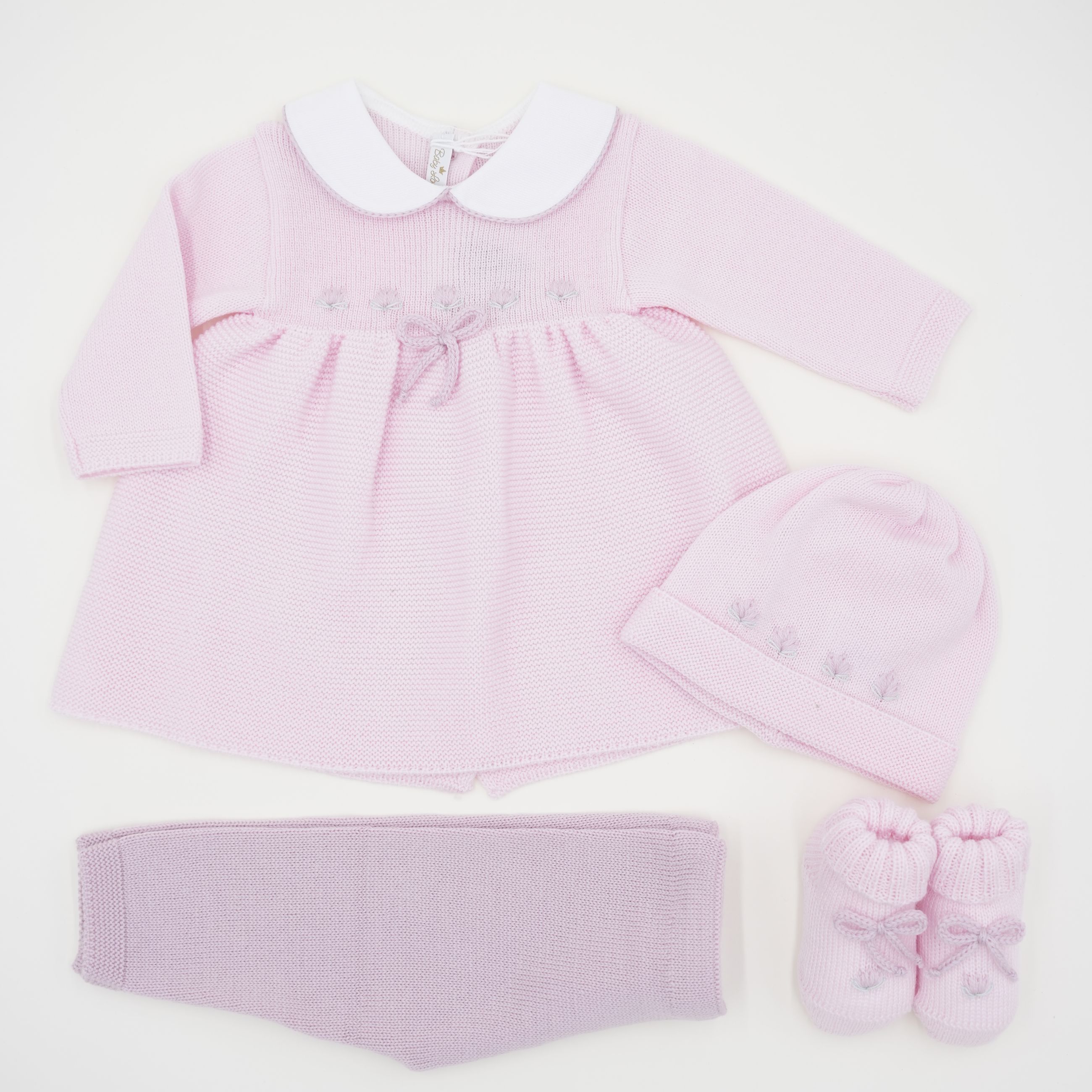 Baby Lord Accessori Abbigliamento Completo 4 Pezzi Corredino Bimba