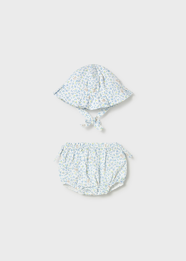Mayoral Newborn Accessori Abbigliamento Culotte + Cappello Bimba