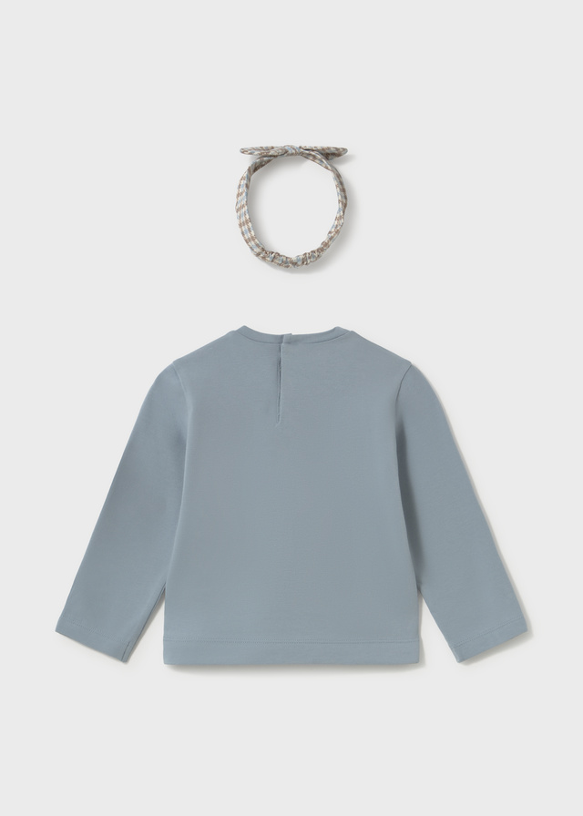 Mayoral T-shirt Con Cerchietto Bimba