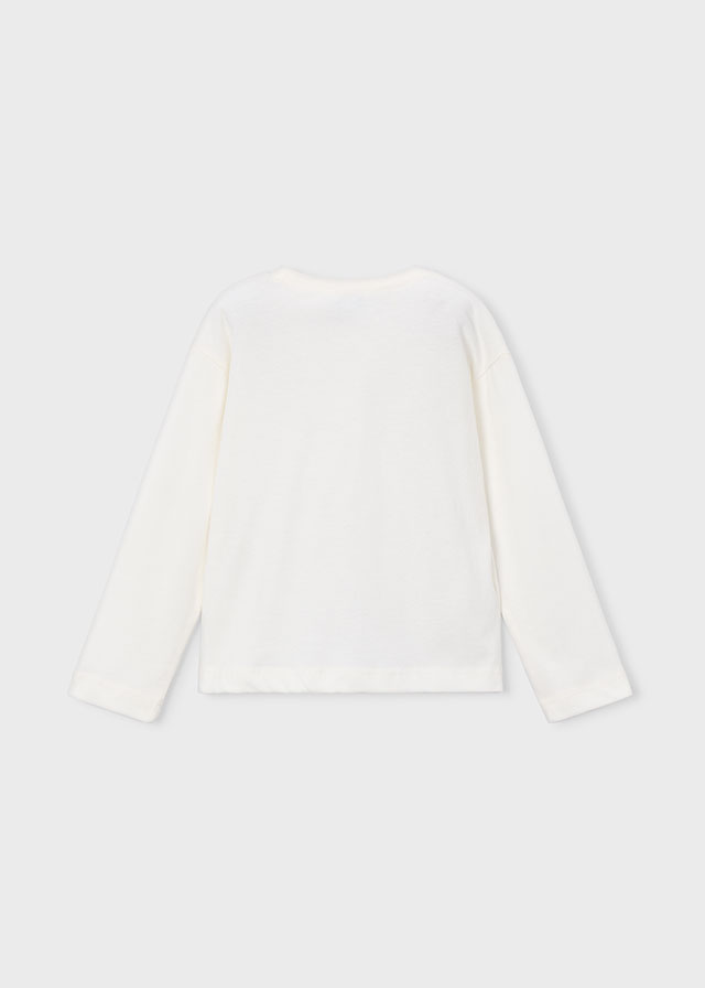 Mayoral T-shirt Manica Lunga Bambine E Ragazze