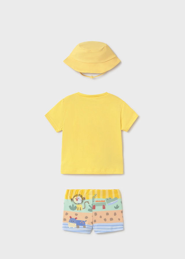 Mayoral Newborn Costume Da Bagno Costume E Cappello Bimbo