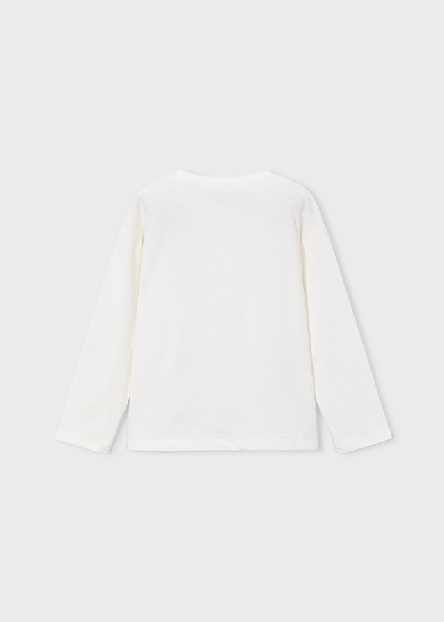 Mayoral T-shirt Manica Lunga Bambine E Ragazze