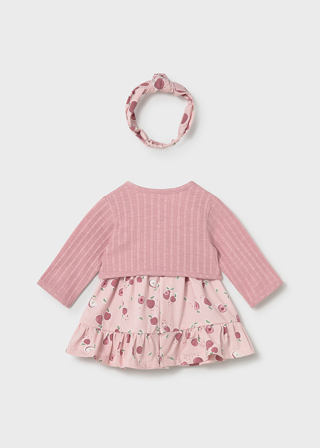 Mayoral Newborn Completo Completo 3 Pezzi Corto Bimba