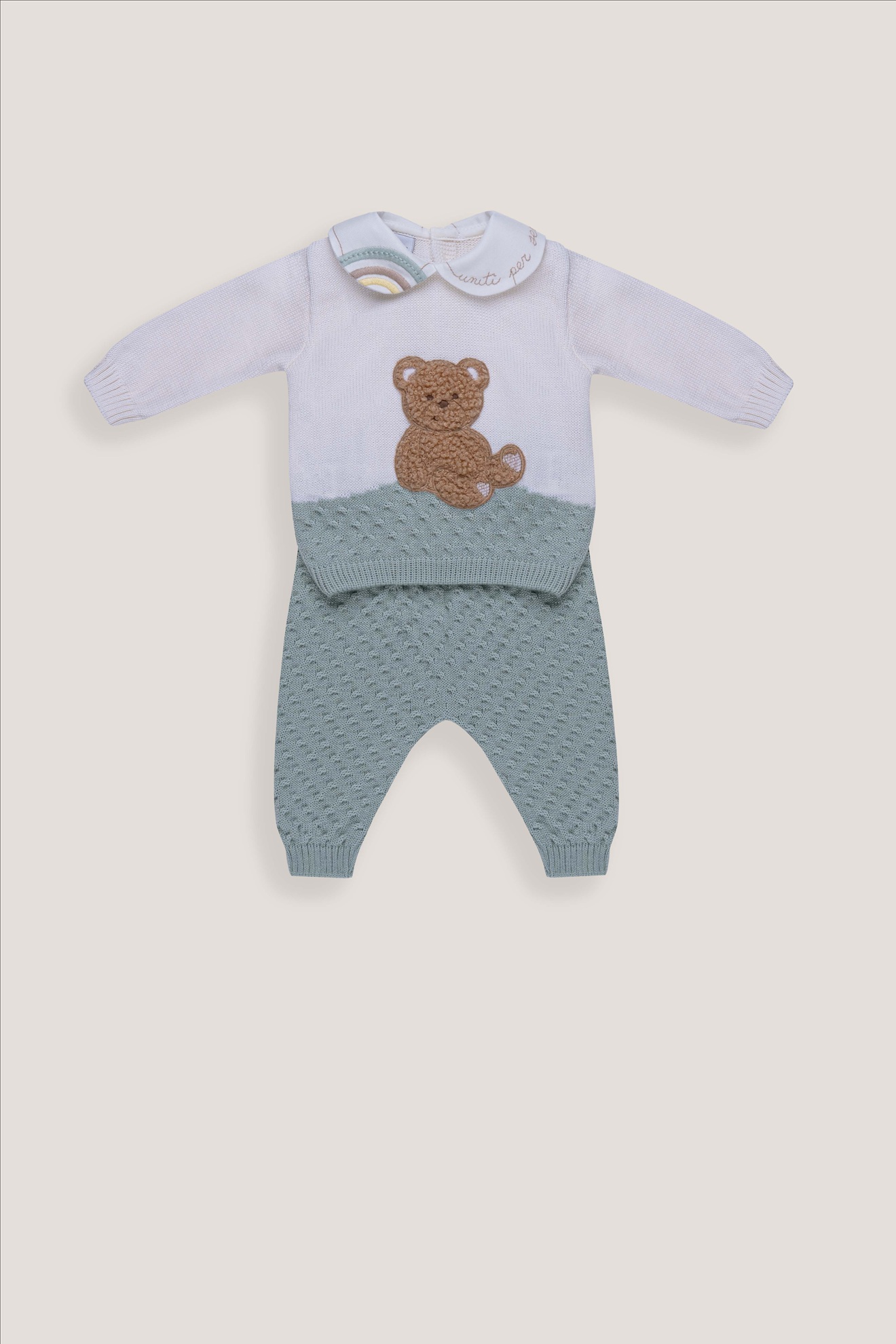 Marlù Accessori Abbigliamento Completo 2 Pezzi Corredino Bimbo
