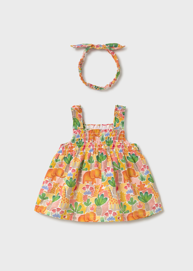 Mayoral Newborn Abito Prendisole Bimba