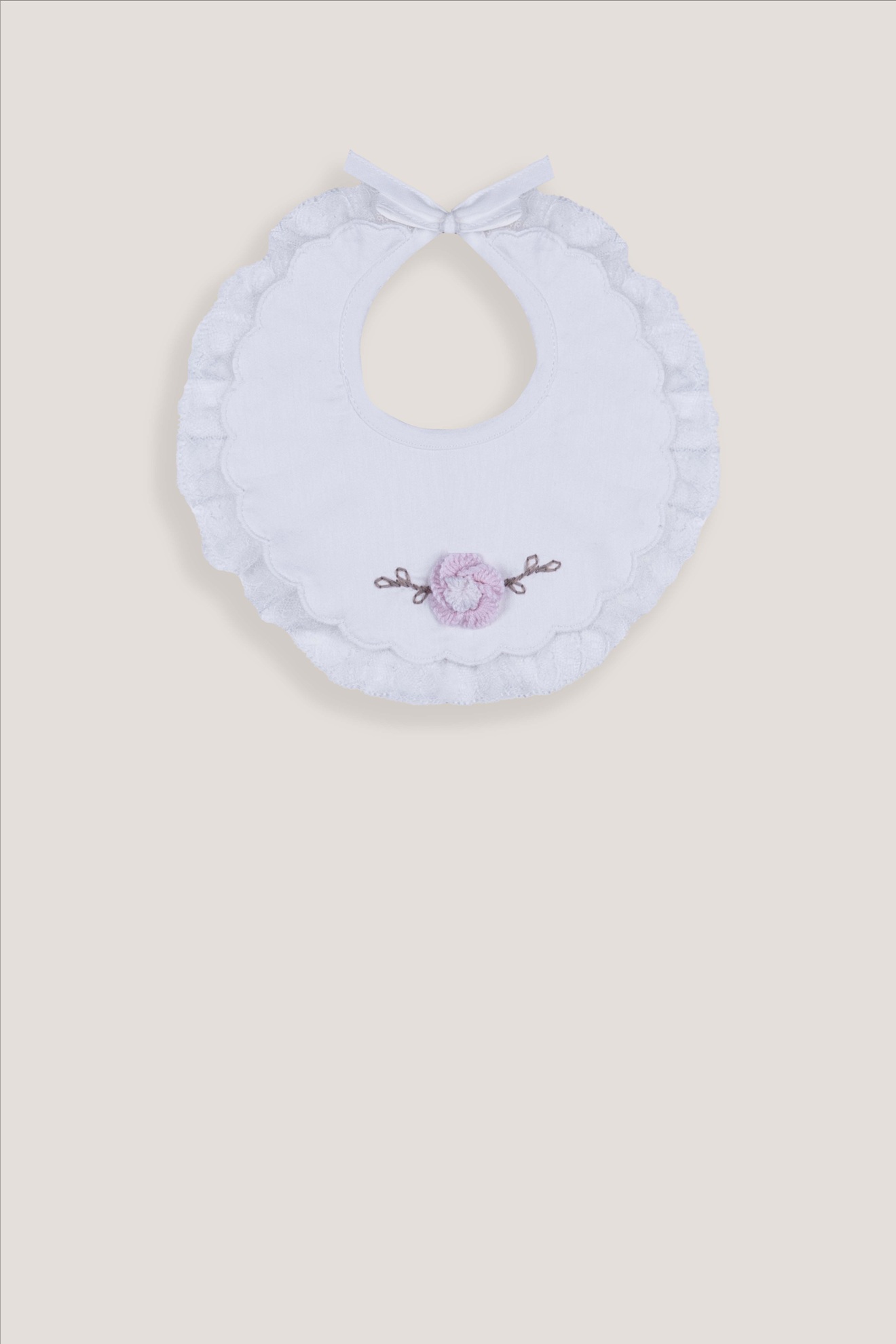 Marlù Accessori Abbigliamento Bavaglino Corredino Bimba