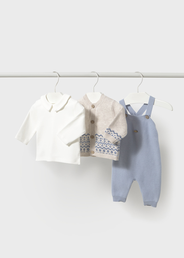Mayoral Newborn Completo Completo 2 Pezzi Lungo Bimbo