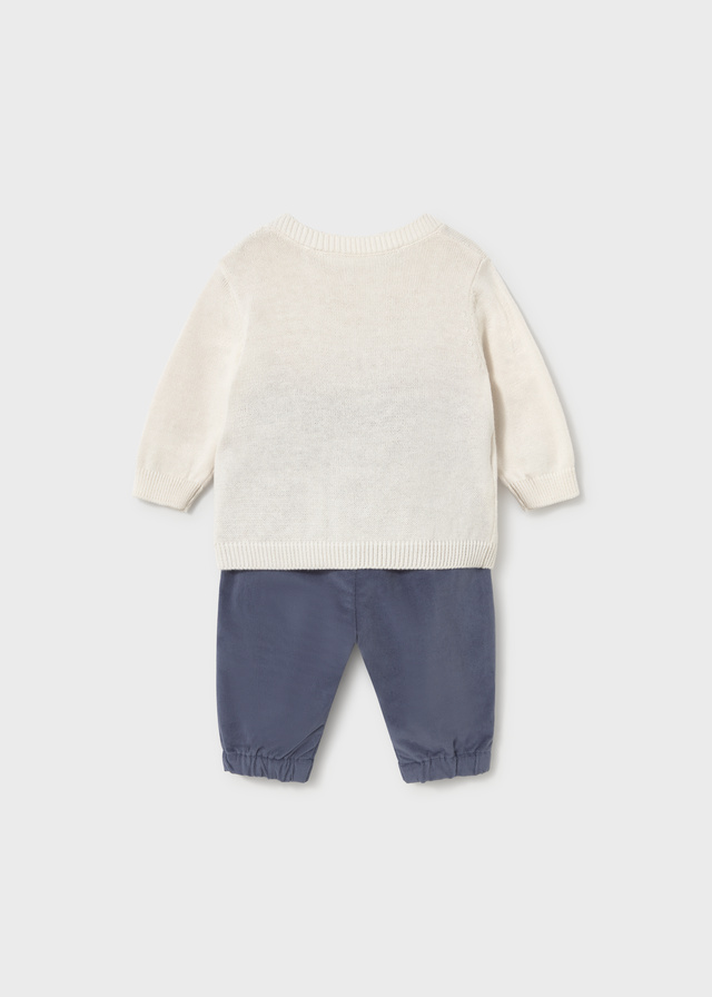 Mayoral Newborn Completo Completo 2 Pezzi Lungo Bimbo
